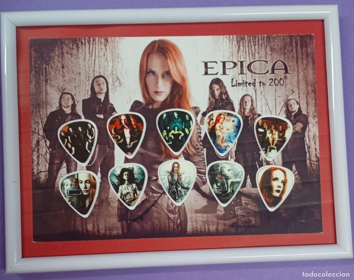 M&uacute;sica de colecci&oacute;n: Epica - Cuadro con 10 p&uacute;as - Limited to 200