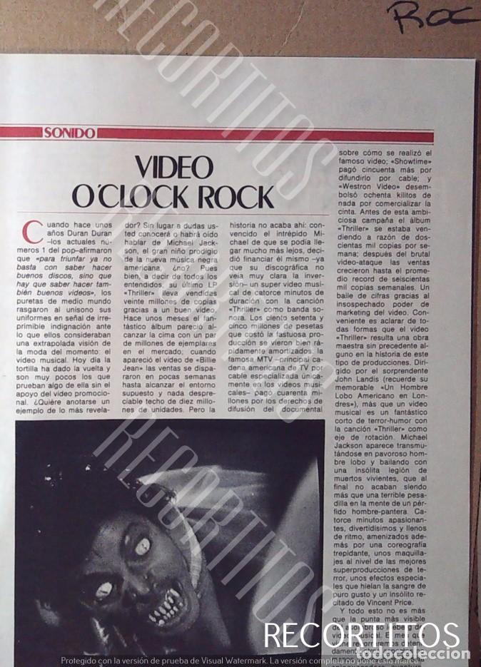 M&uacute;sica de colecci&oacute;n: michael jackson thriller video - Foto 1