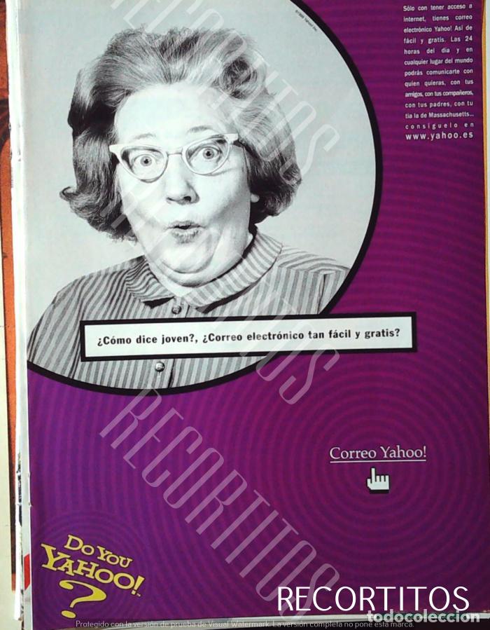Collectible Music: YAHOO ANUNCIO PUBLICIDAD