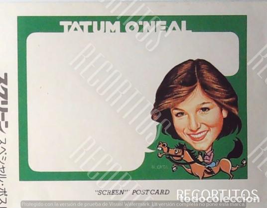 M&uacute;sica de colecci&oacute;n: TATUM ONEAL POSTAL JAPONESA - Foto 1