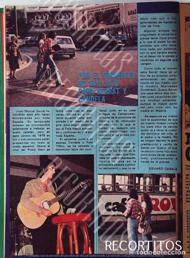 Musique de collection: JOAN MANUEL SERRAT CANDELA