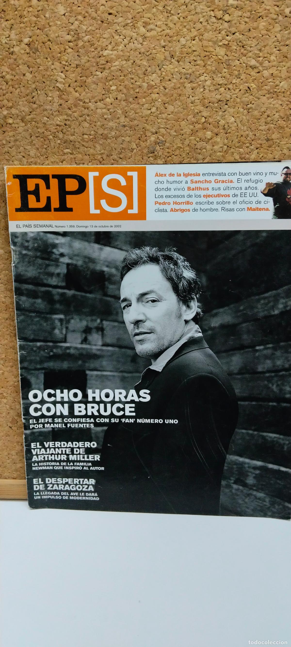M&uacute;sica de colecci&oacute;n: BRUCE SPRINGSTEEN portada y art&iacute;culo semanal de 2002 - Foto 2