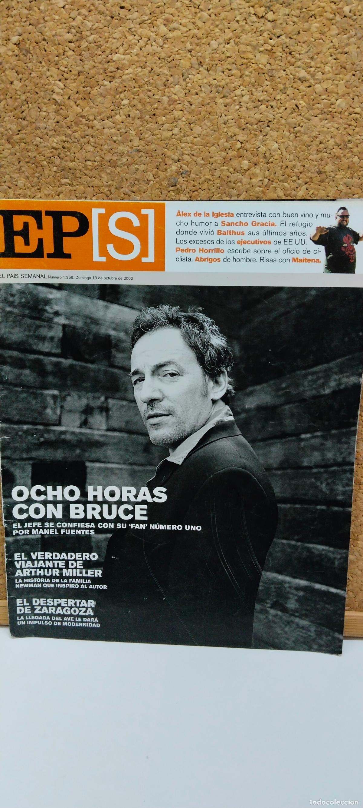 M&uacute;sica de colecci&oacute;n: BRUCE SPRINGSTEEN portada y art&iacute;culo semanal de 2002 - Foto 1