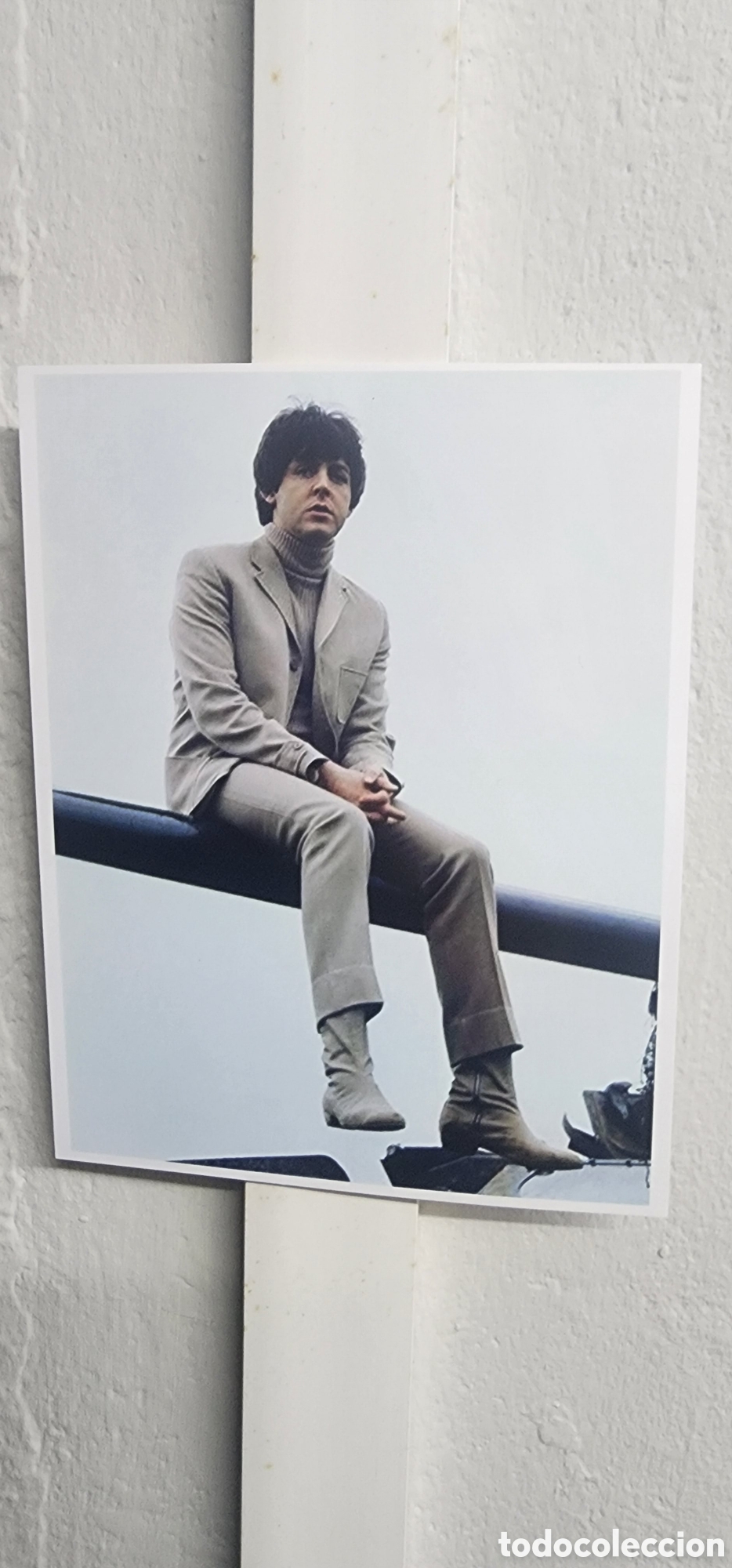M&uacute;sica de colecci&oacute;n: THE BEATLES: FOTO 1965 Paul in Help! Coleccion particular Repro Foto- para enmarcar