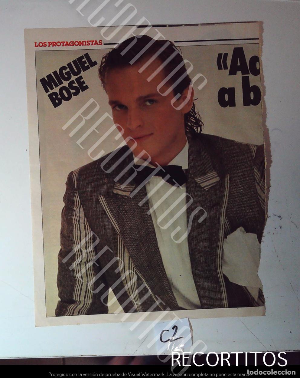 M&uacute;sica de colecci&oacute;n: RECORTE MIGUEL BOSE INTERVIU - Foto 1