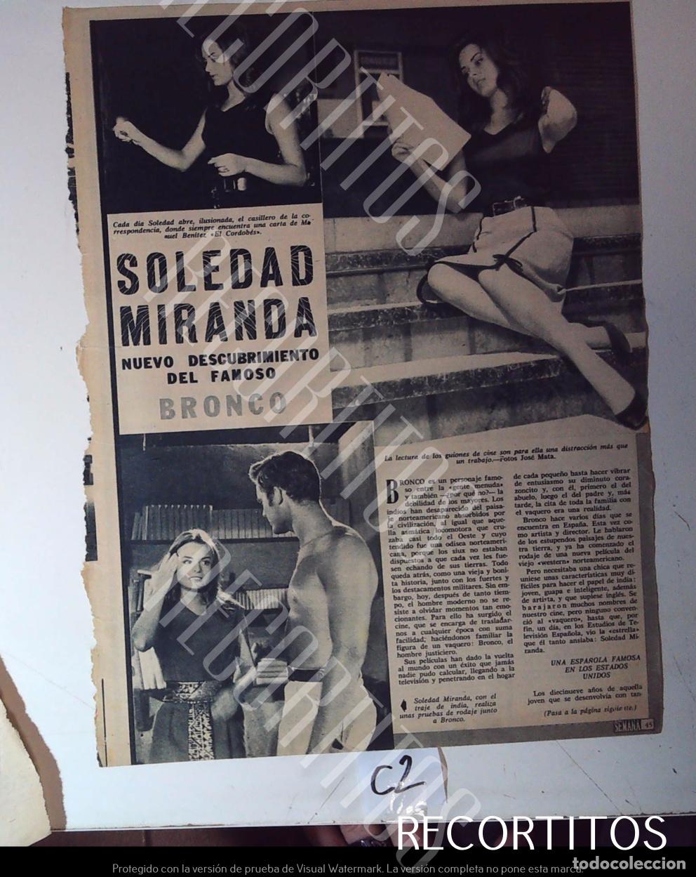 M&uacute;sica de colecci&oacute;n: SOLEDAD MIRANDA BRONCO - Foto 1