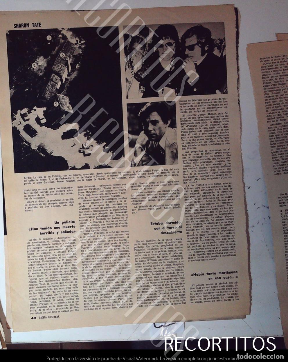 M&uacute;sica de colecci&oacute;n: SHARON TATE ROMAN POLANSKI - Foto 2