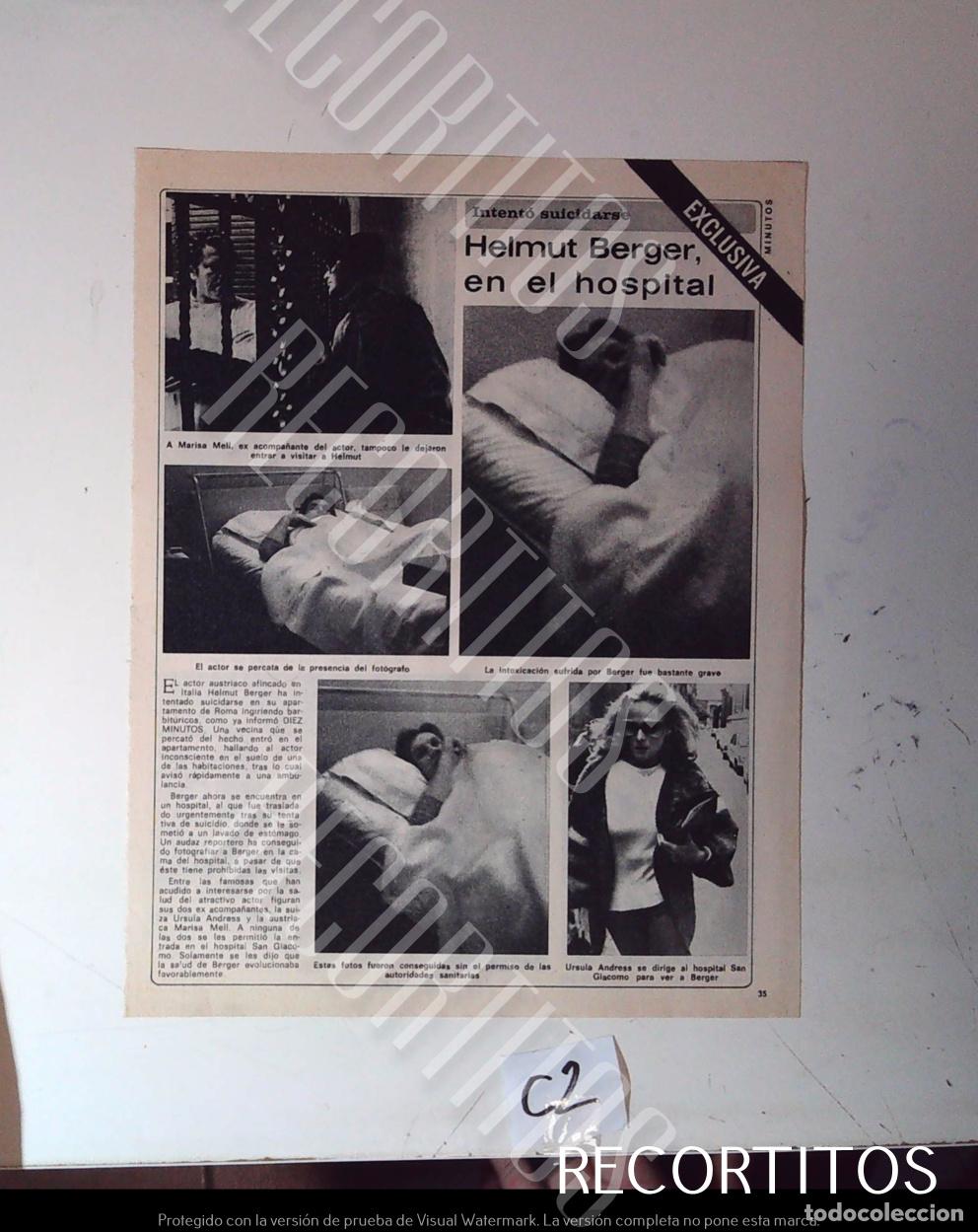 M&uacute;sica de colecci&oacute;n: HELMUT BERGER URSULA ANDRESS - Foto 1