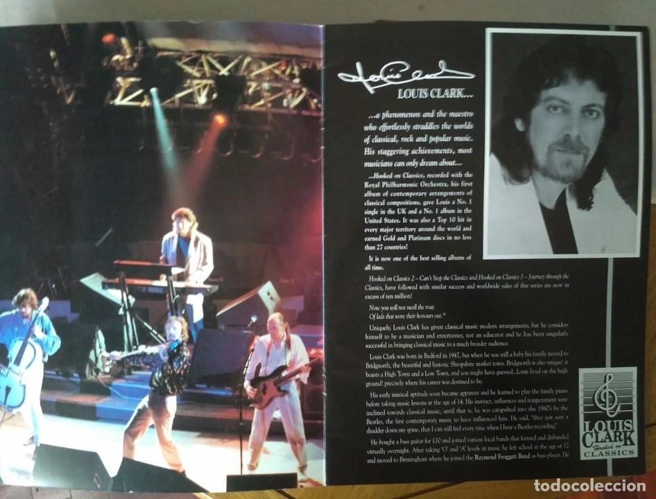 M&uacute;sica de colecci&oacute;n: Louis Clark (ELO) Hooked On Classics programa de gira (UK) - Foto 2