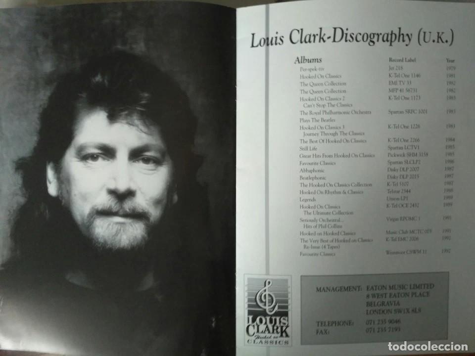 M&uacute;sica de colecci&oacute;n: Louis Clark (ELO) Hooked On Classics programa de gira (UK) - Foto 3