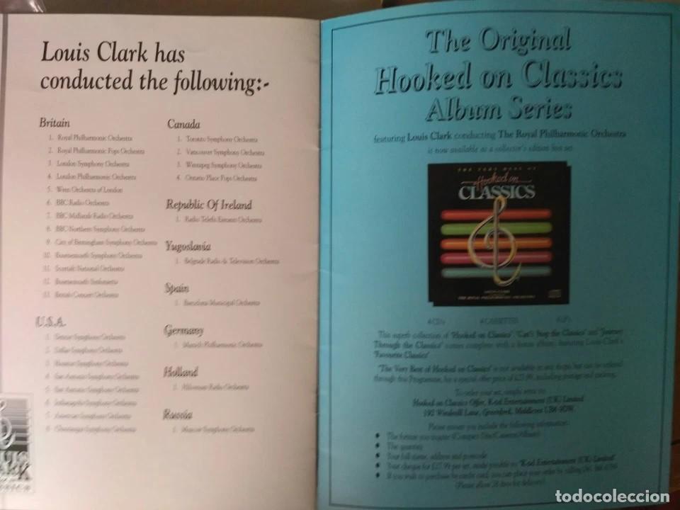 M&uacute;sica de colecci&oacute;n: Louis Clark (ELO) Hooked On Classics programa de gira (UK) - Foto 5