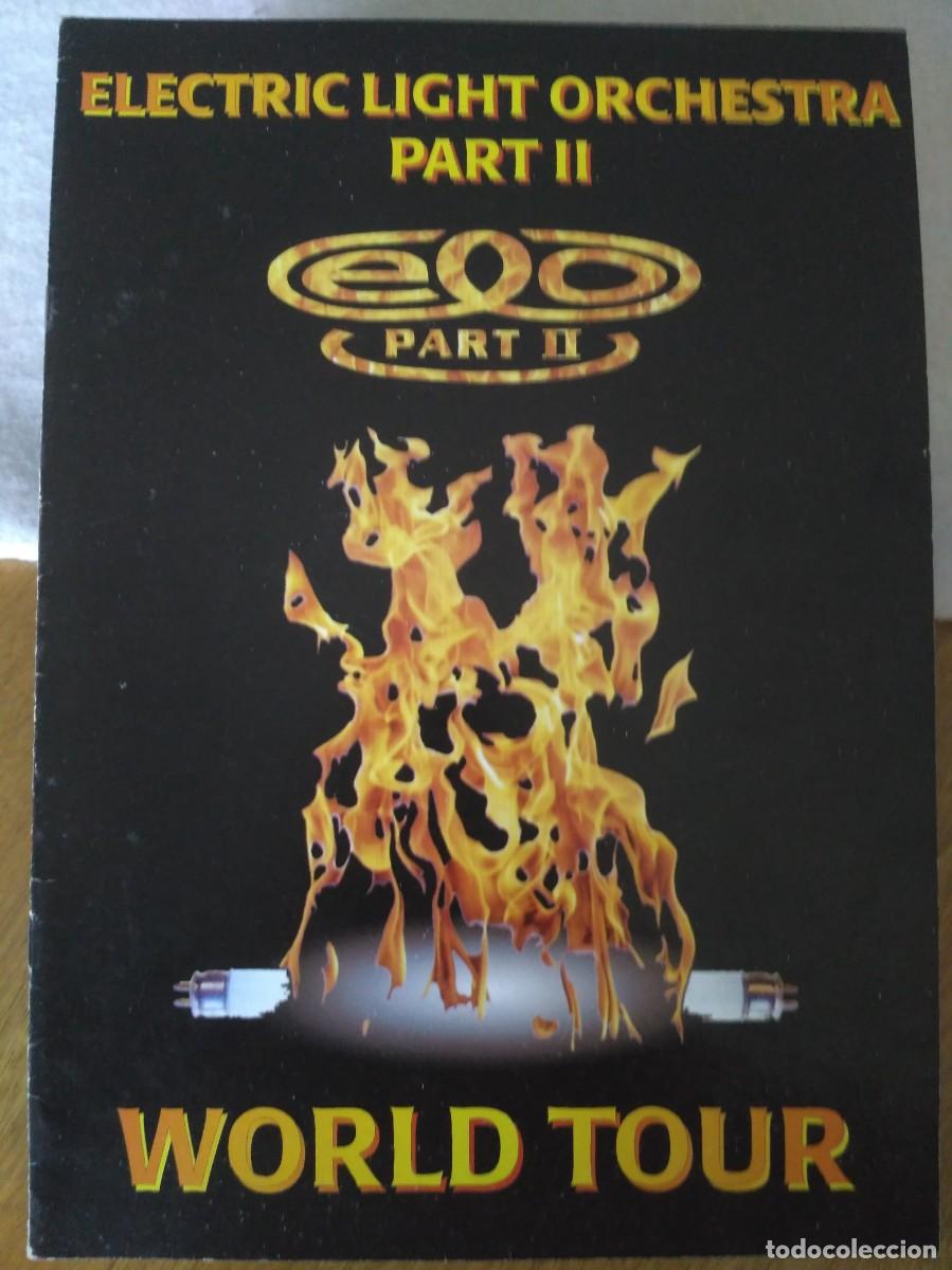 M&uacute;sica de colecci&oacute;n: Electric Light Orchestra Part Two - World Tour programa de gira - Foto 1