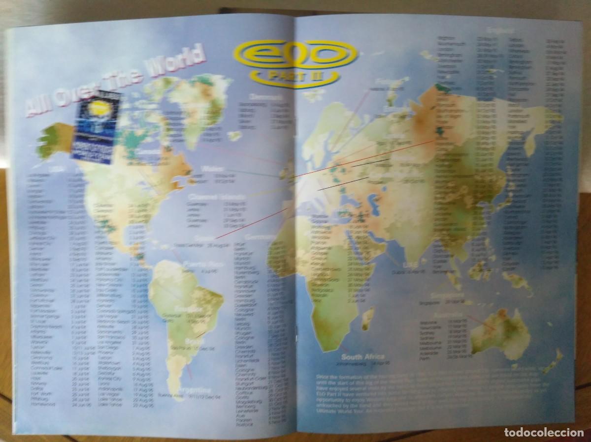M&uacute;sica de colecci&oacute;n: Electric Light Orchestra Part Two - World Tour programa de gira - Foto 5