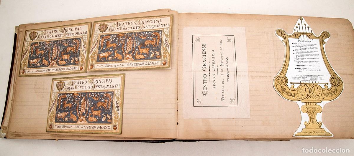 M&uacute;sica de colecci&oacute;n: 550 PROGRAMAS DE CONCIERTOS DESDE 1869 A 1906 - ESPECTACULAR DOCUMENTO - LICEO - Foto 6