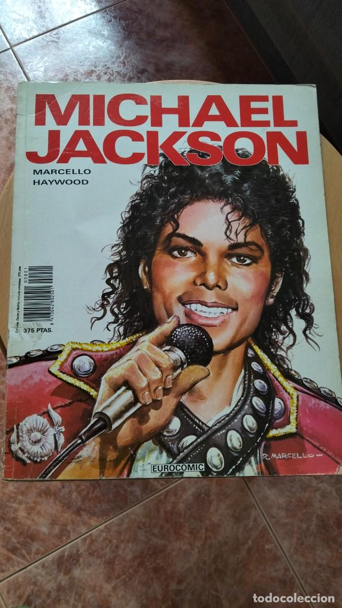 M&uacute;sica de colecci&oacute;n: MICHAEL JACKSON COMIC 1988 Con P&oacute;ster original - Foto 1