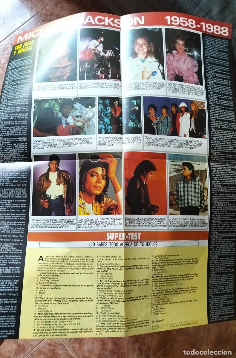 M&uacute;sica de colecci&oacute;n: MICHAEL JACKSON COMIC 1988 Con P&oacute;ster original - Foto 3