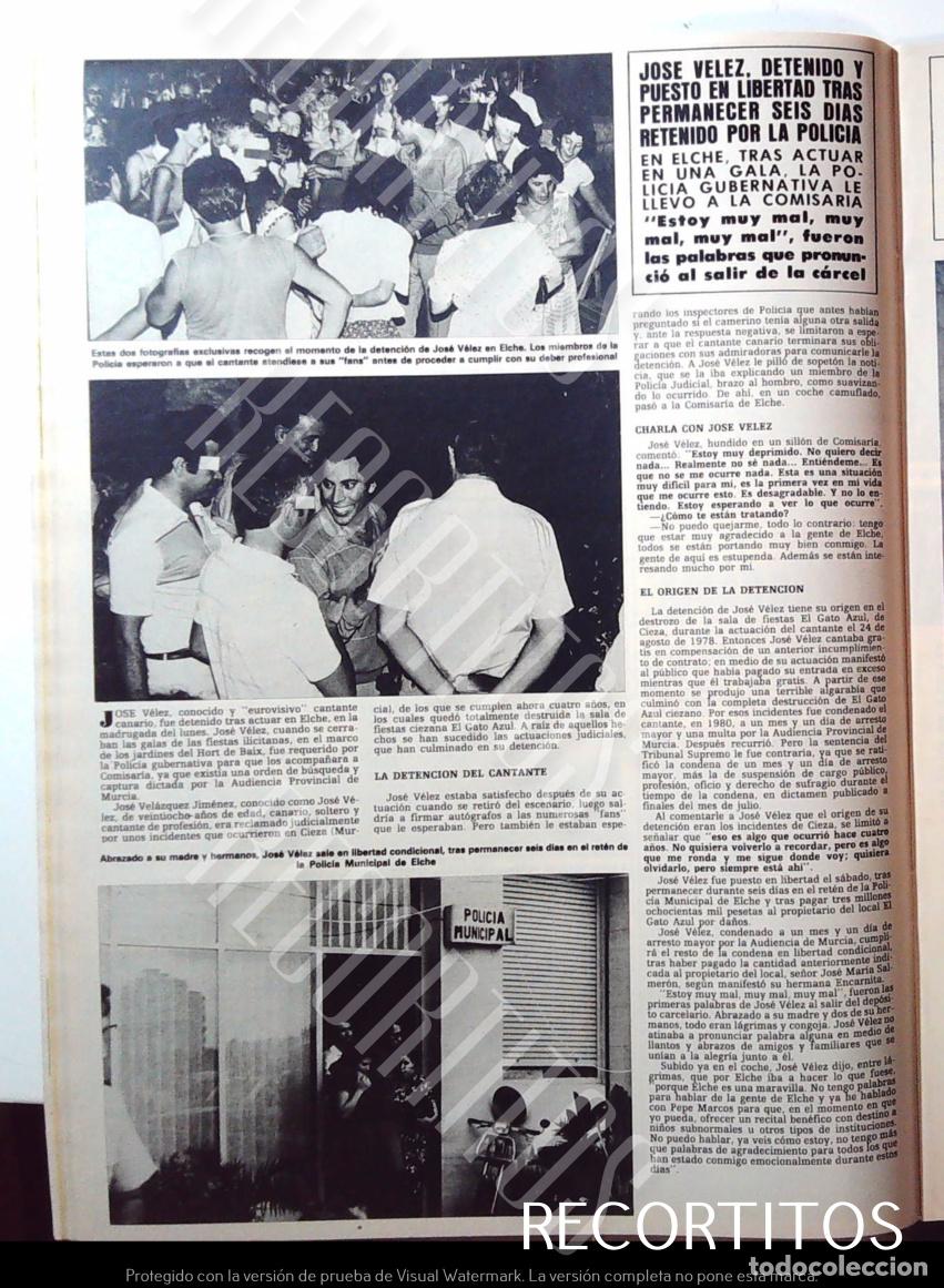 M&uacute;sica de colecci&oacute;n: JOSE VELEZ DETENIDO EL GATO AZUL CIEZA MURCIA ELCHE ALICANTE