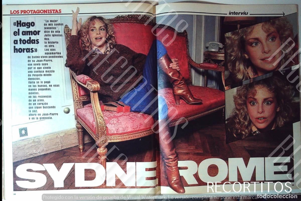 Musique de collection: SYDNE ROME EN ESPA&Ntilde;A 1980