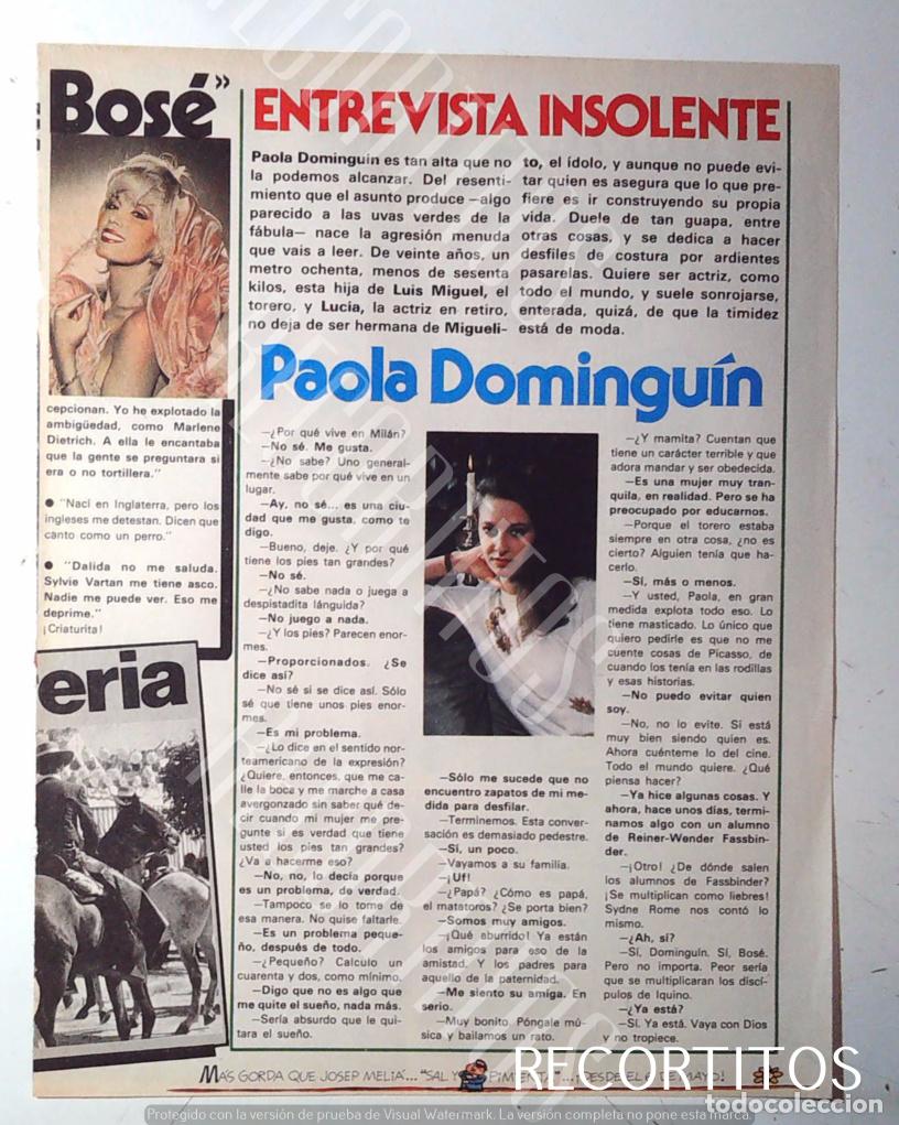M&uacute;sica de colecci&oacute;n: AMANDA LEAR MIGUEL BOSE PAOLA DOMINGUIN - Foto 2