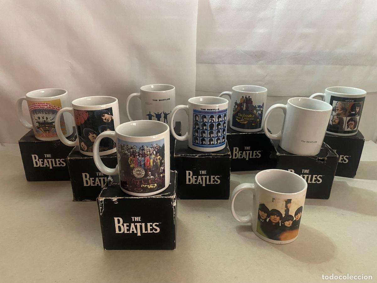 M&uacute;sica de colecci&oacute;n: Lote de 9 tazas The Beathles - Foto 1