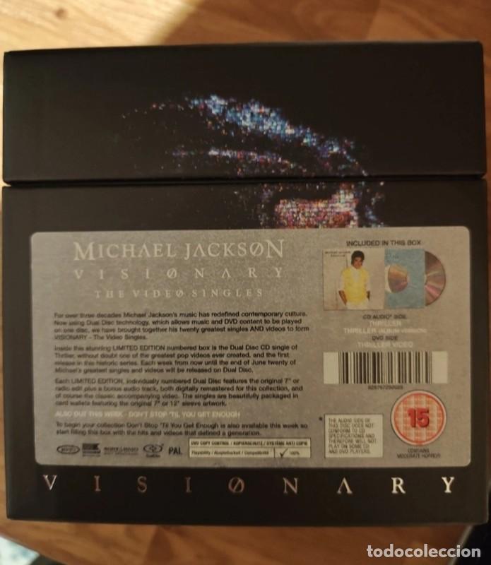 M&uacute;sica de colecci&oacute;n: MICHAEL JACKSON VISIONARY Caja Completa - Foto 3