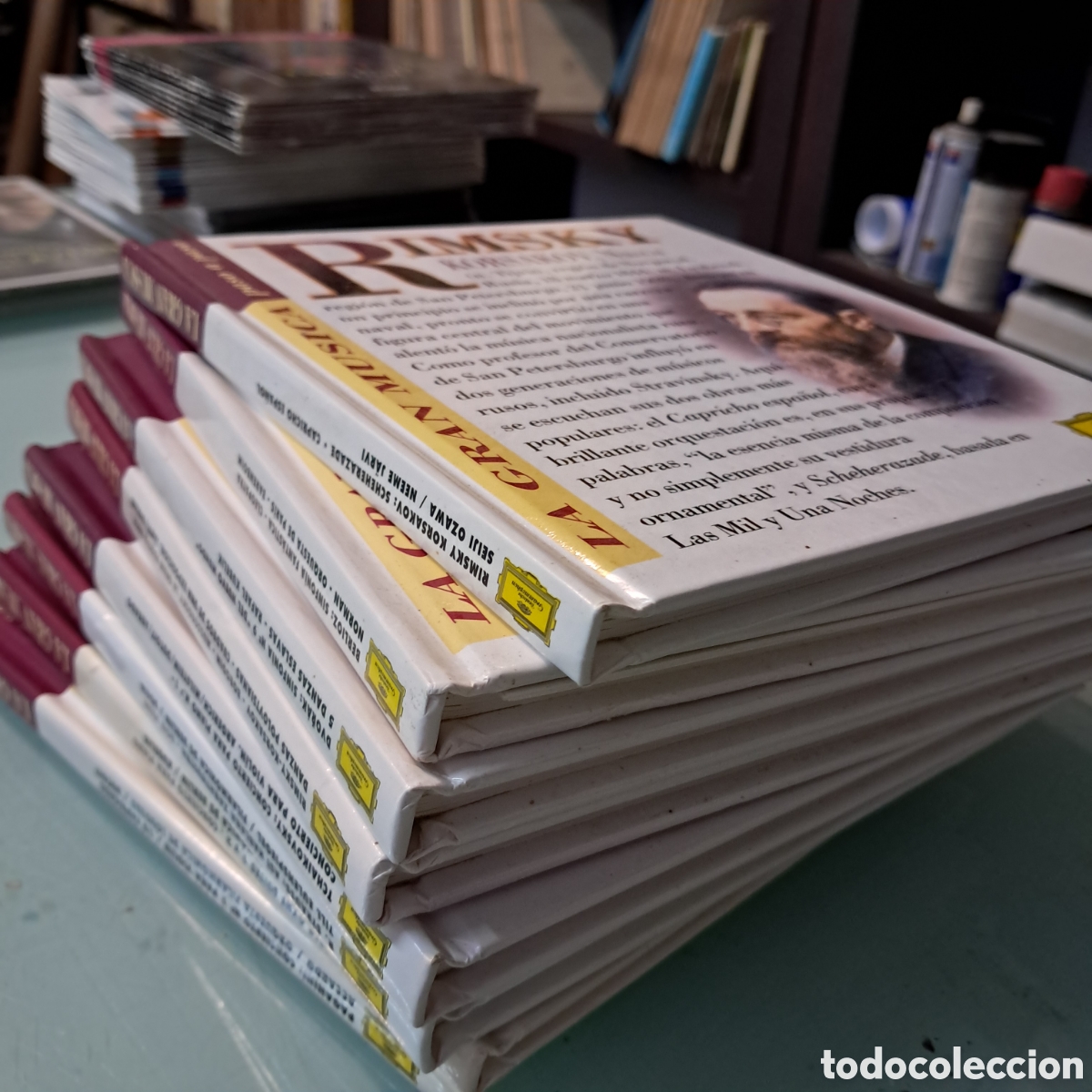 M&uacute;sica de colecci&oacute;n: La gran m&uacute;sica pas&oacute; a paso, 8 cd - Foto 1