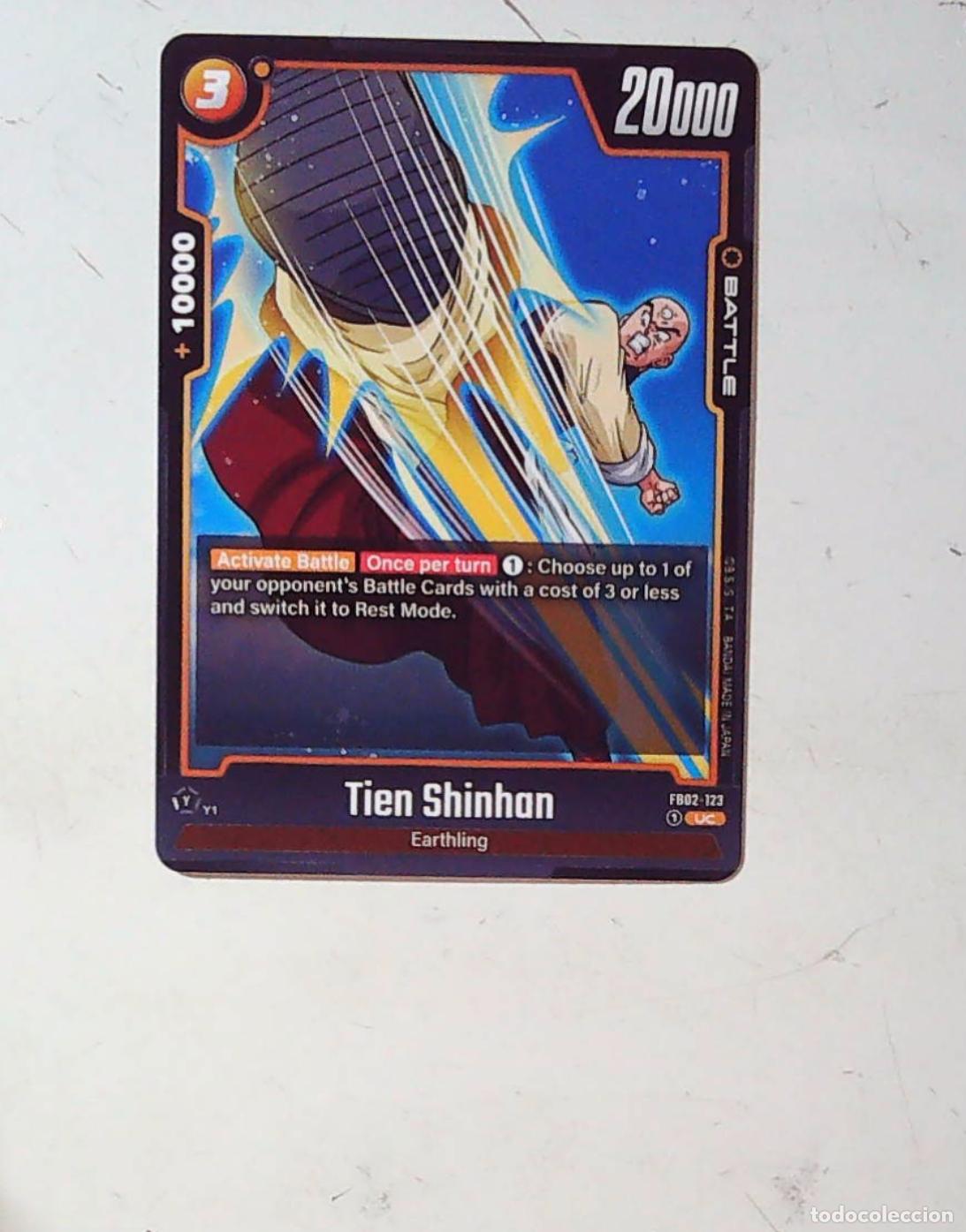 M&uacute;sica de colecci&oacute;n: DRAGON BALL SUPER CARD GAME BANDAI FB02-123 123