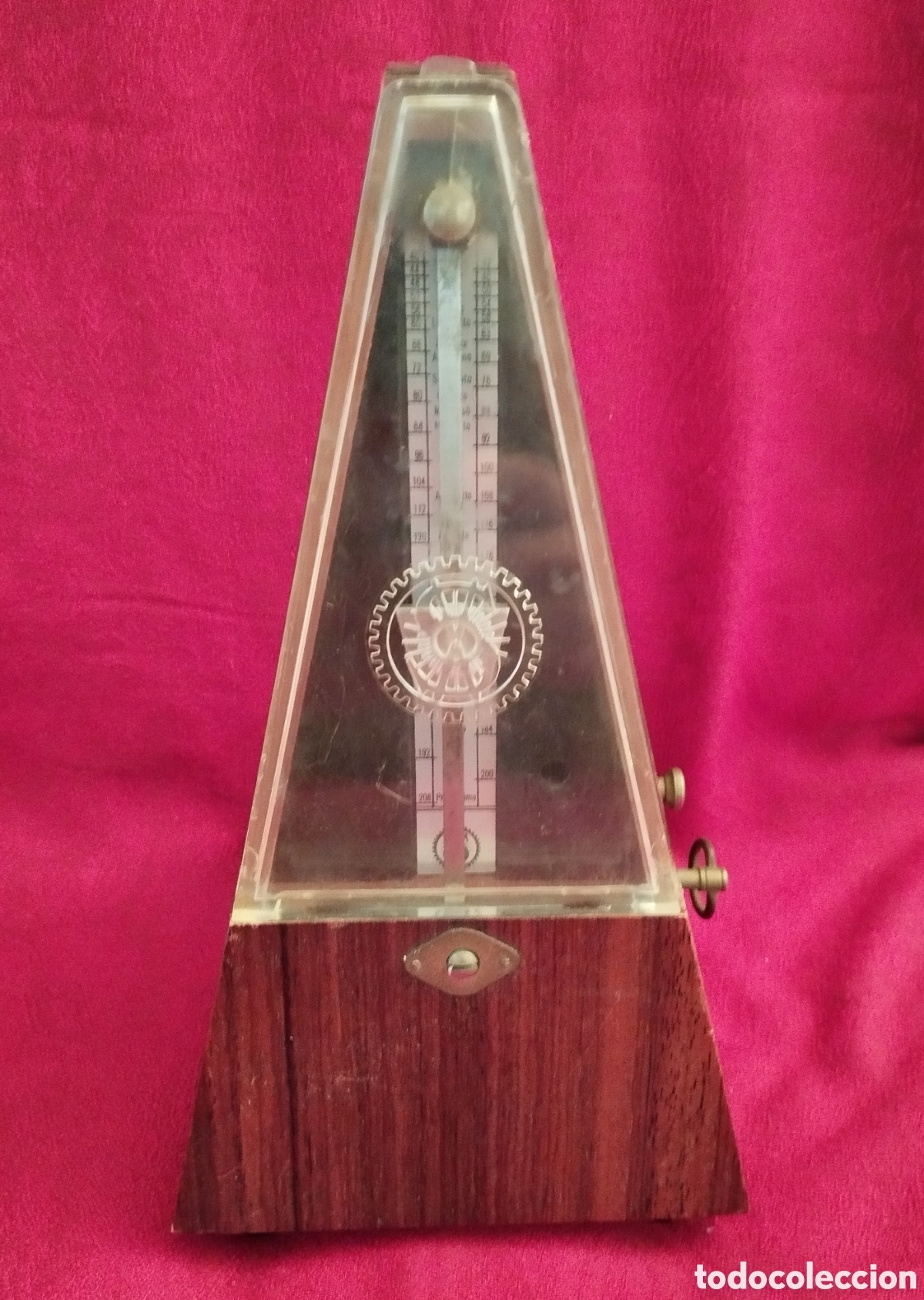 M&uacute;sica de colecci&oacute;n: Antiguo Metr&oacute;nomo a Cuerda. - Foto 2