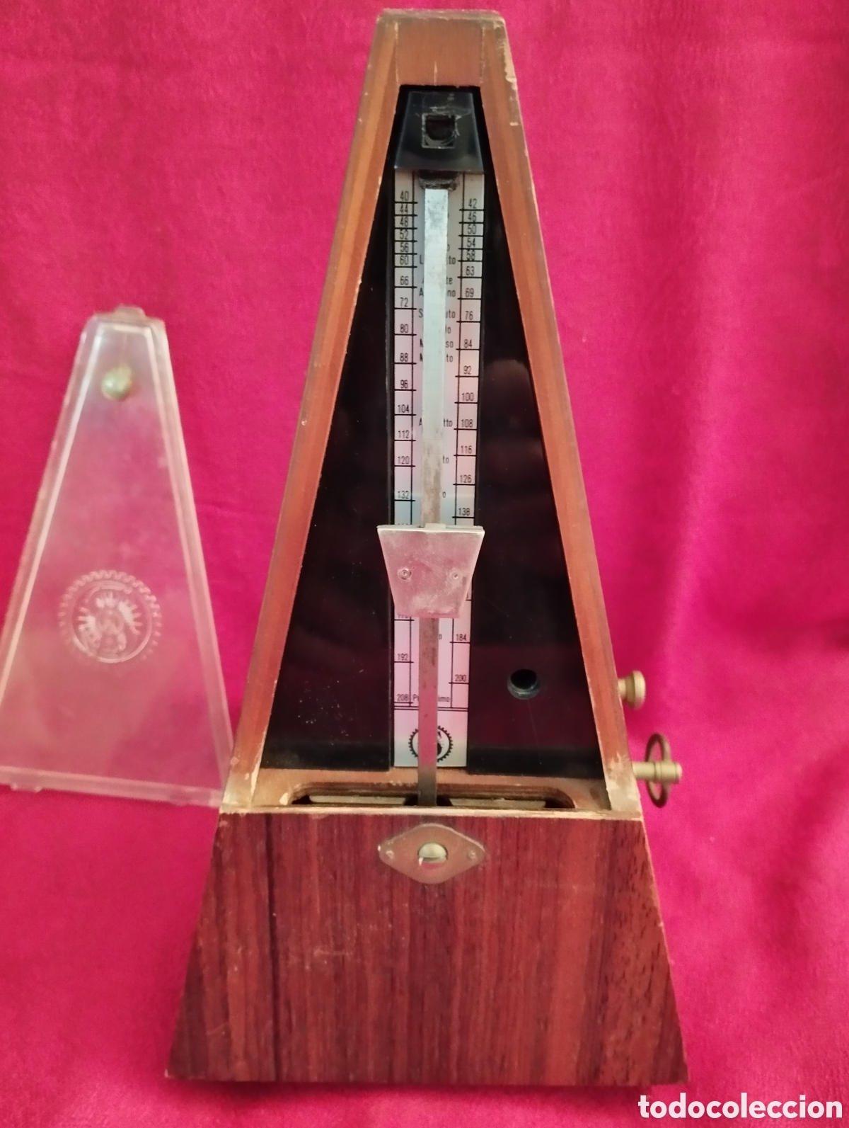 M&uacute;sica de colecci&oacute;n: Antiguo Metr&oacute;nomo a Cuerda. - Foto 5