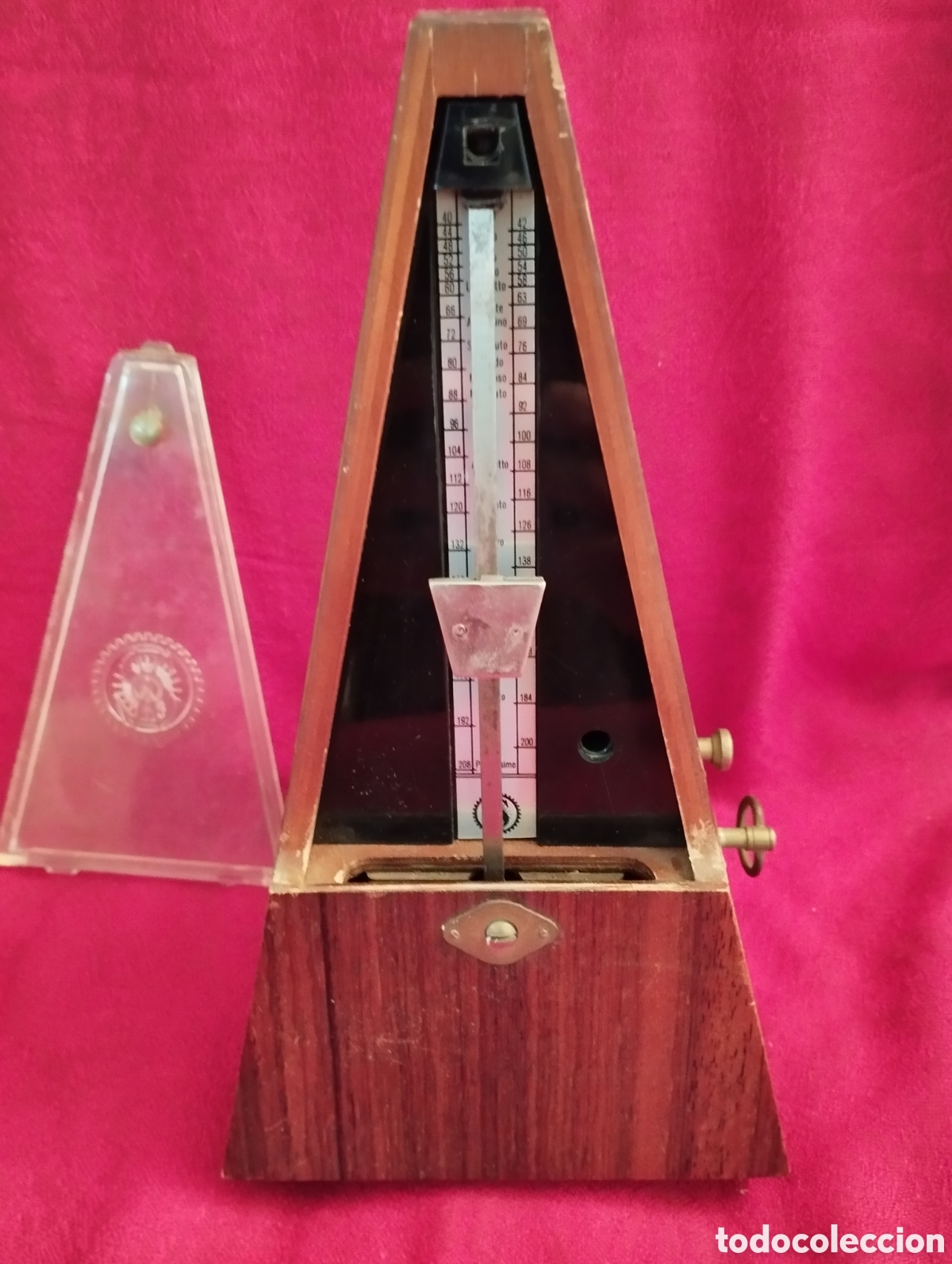 M&uacute;sica de colecci&oacute;n: Antiguo Metr&oacute;nomo a Cuerda. - Foto 6