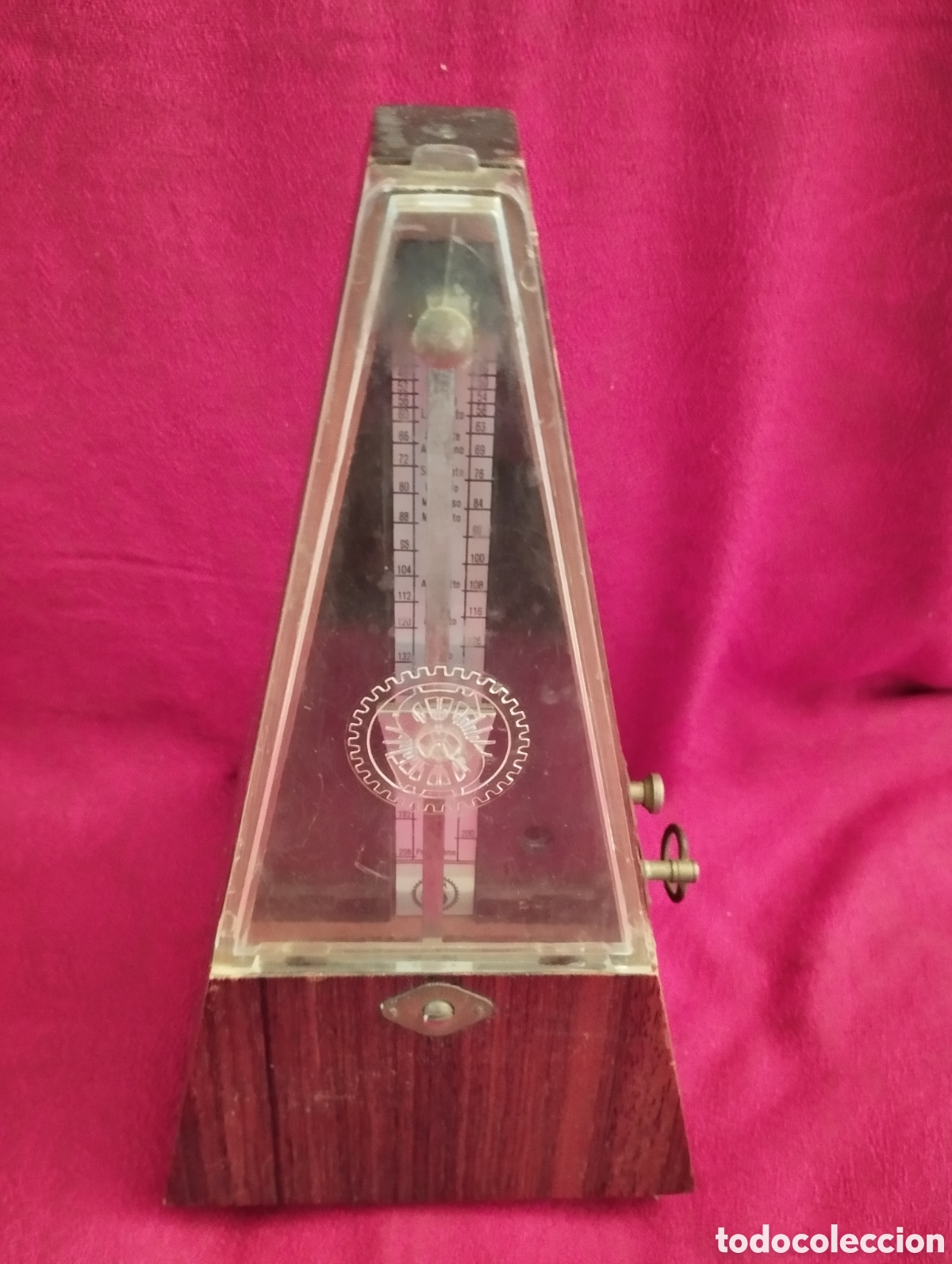 M&uacute;sica de colecci&oacute;n: Antiguo Metr&oacute;nomo a Cuerda. - Foto 9