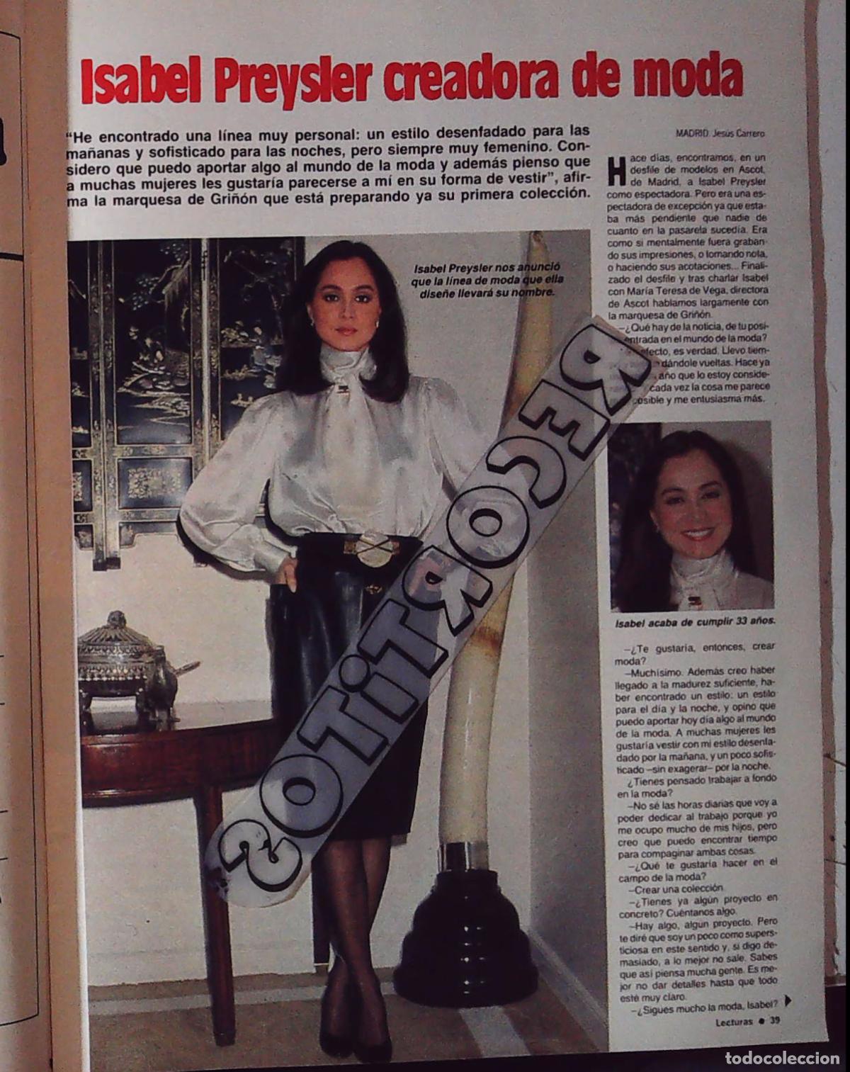 M&uacute;sica de colecci&oacute;n: ipy isabel preysler CREADORA DE MODA MARCELLE PARMENTIER - Foto 1