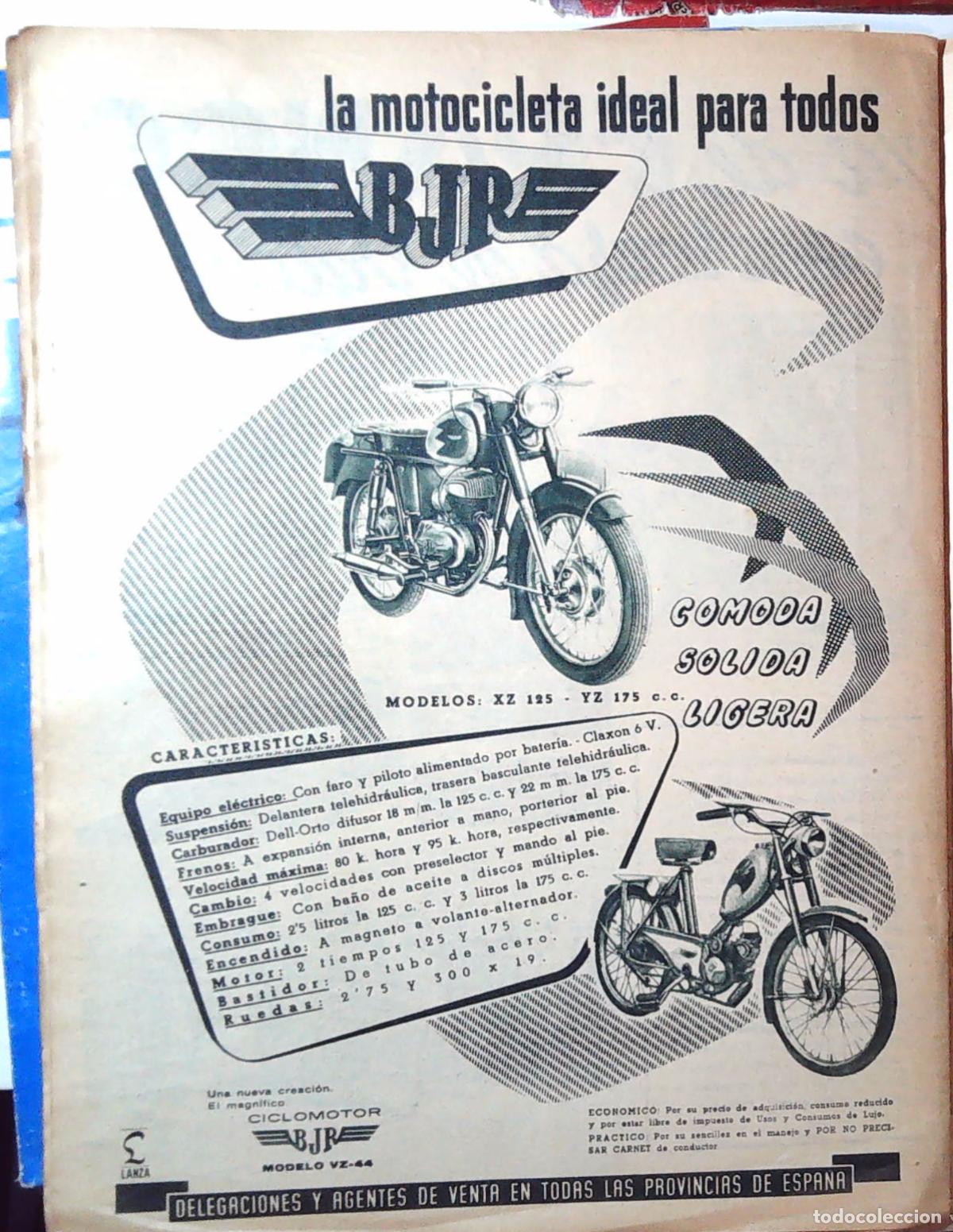 M&uacute;sica de colecci&oacute;n: 14 OCTUBRE 1957 RIADA EN VALENCIA FRANCO ESTABLECIMIENTOS ALVAREZ OCEAN CALZONCILLOS BJR MOTO