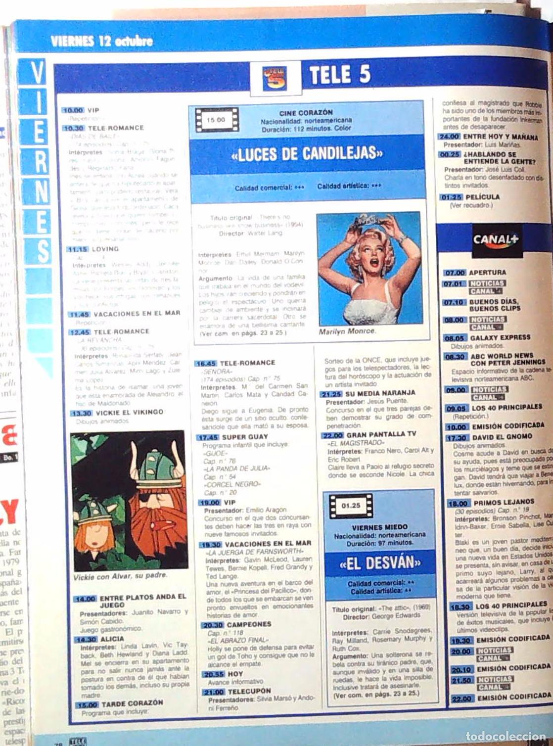 M&uacute;sica de colecci&oacute;n: VICKIE EL VIKINGO MARILYN MONROE LUCES DE CANDILELJAS