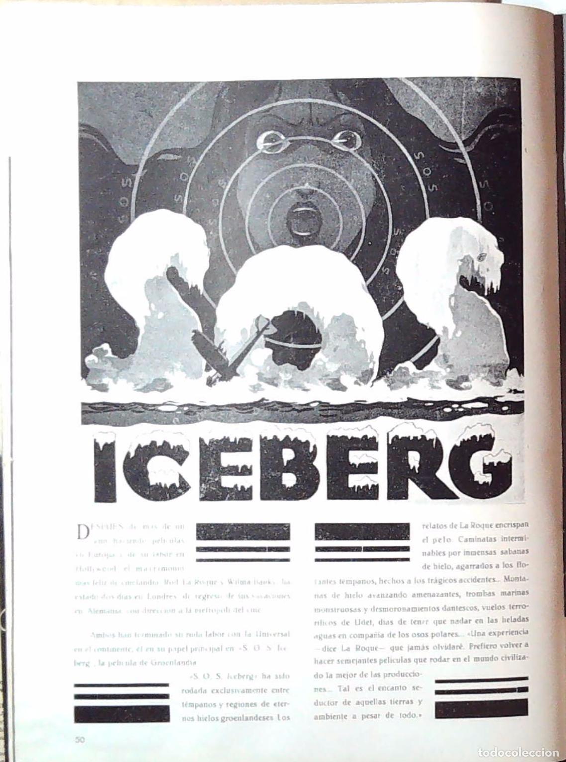 M&uacute;sica de colecci&oacute;n: 1933 SOS ICEBERG TITANIC - Foto 1