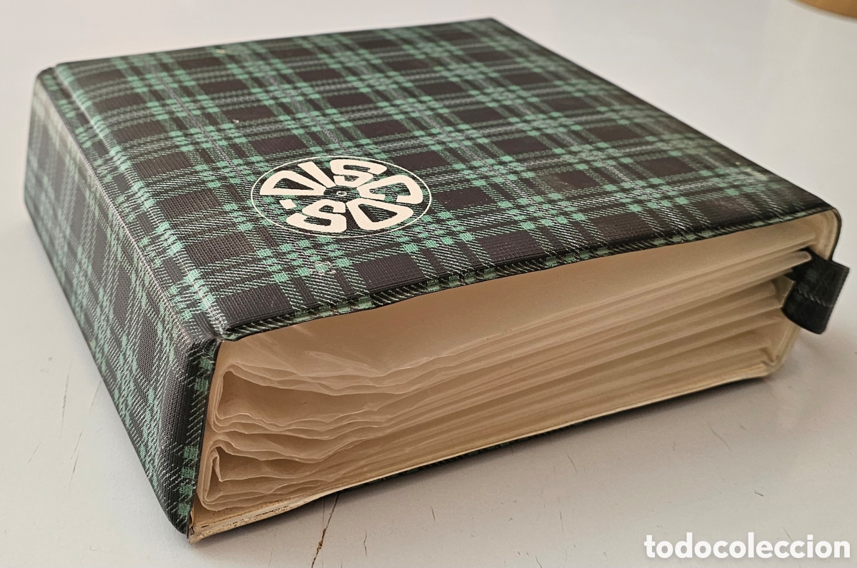 M&uacute;sica de colecci&oacute;n: ESTUCHE ARCHIVADOR PORTA DISCOS SINGLES 45s