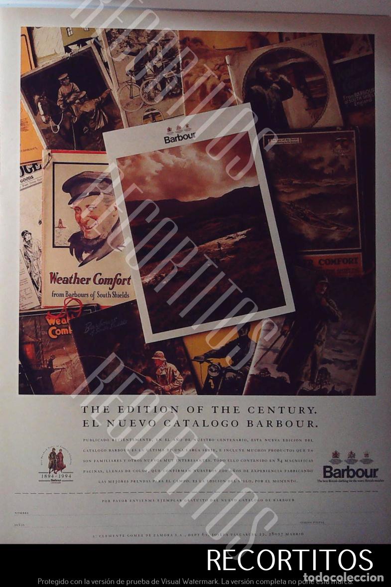 M&uacute;sica de colecci&oacute;n: BARBOUR WEATHER CONFORT ANUNCIO PUBLICIDAD
