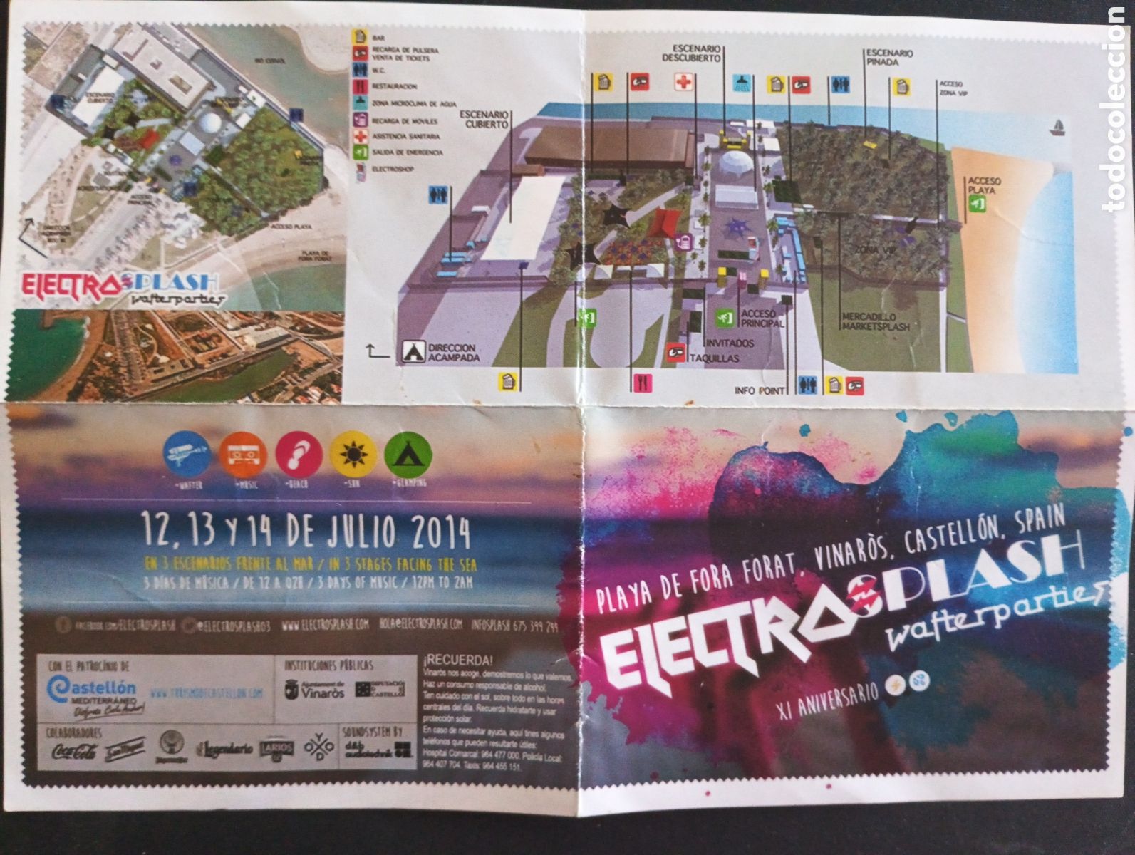 M&uacute;sica de colecci&oacute;n: Festival ElectroSplash 2014