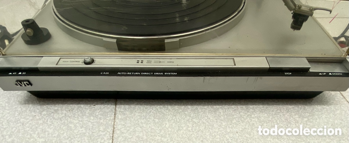 M&uacute;sica de colecci&oacute;n: Tocadiscos JVC L-A31 Direct - Foto 2