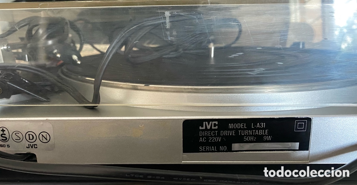 M&uacute;sica de colecci&oacute;n: Tocadiscos JVC L-A31 Direct - Foto 3