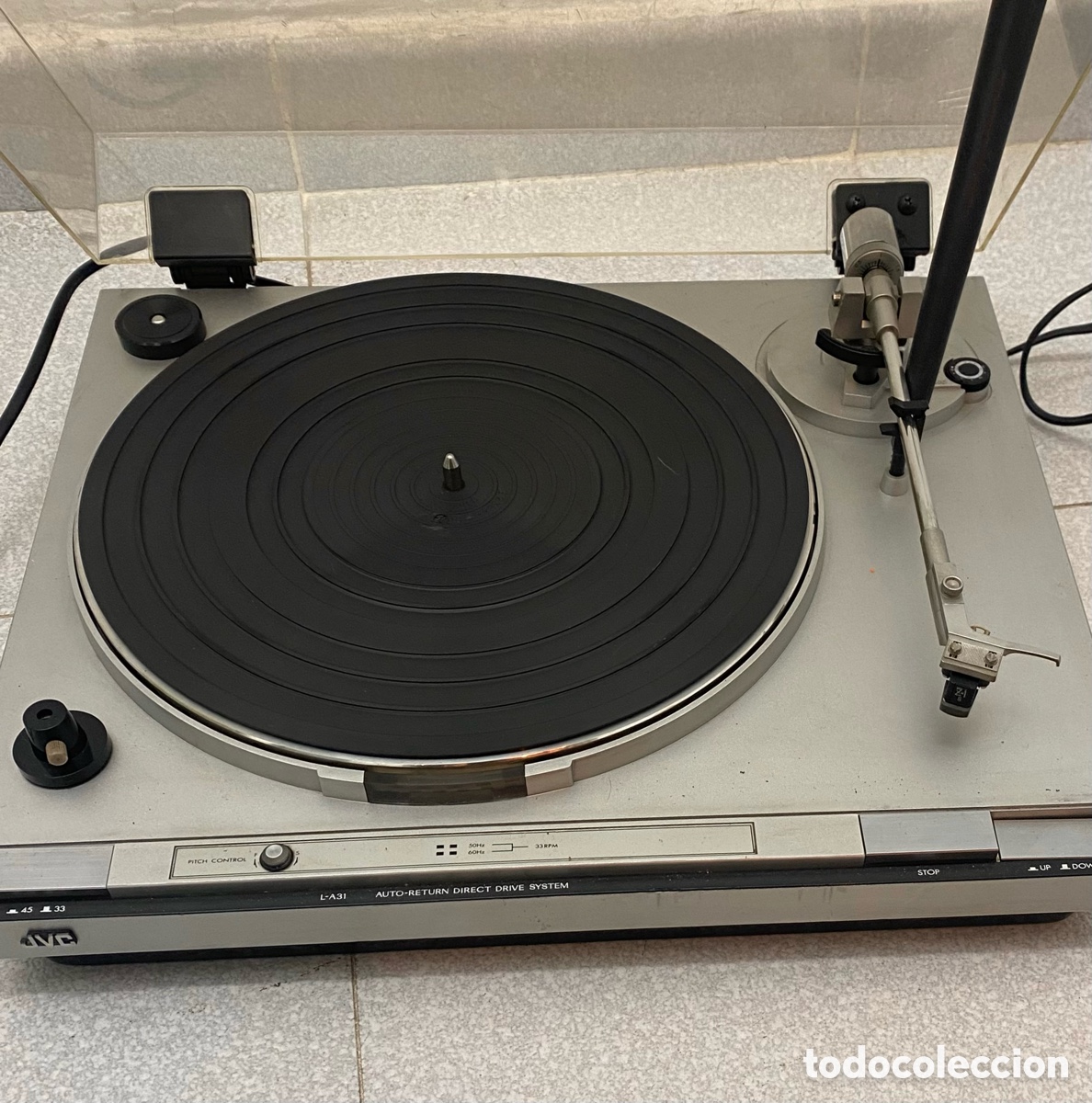 M&uacute;sica de colecci&oacute;n: Tocadiscos JVC L-A31 Direct - Foto 1