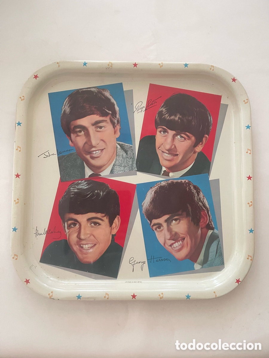 M&uacute;sica de colecci&oacute;n: BEATLES - BANDEJA ORIGINAL INGLESA