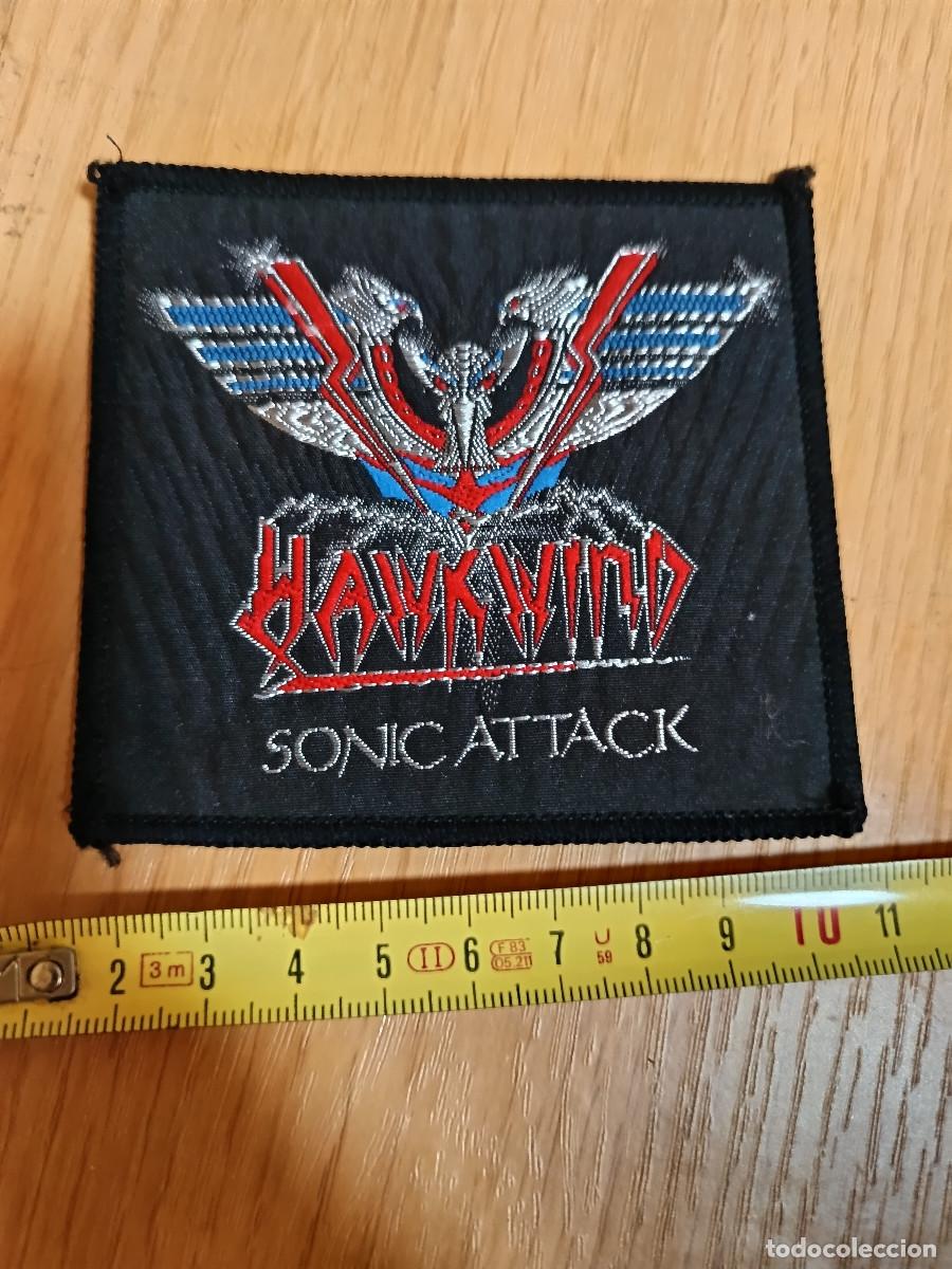 M&uacute;sica de colecci&oacute;n: Parche Hawkwind &ndash; Sonic Attack. Original Gira 1981 - Foto 1