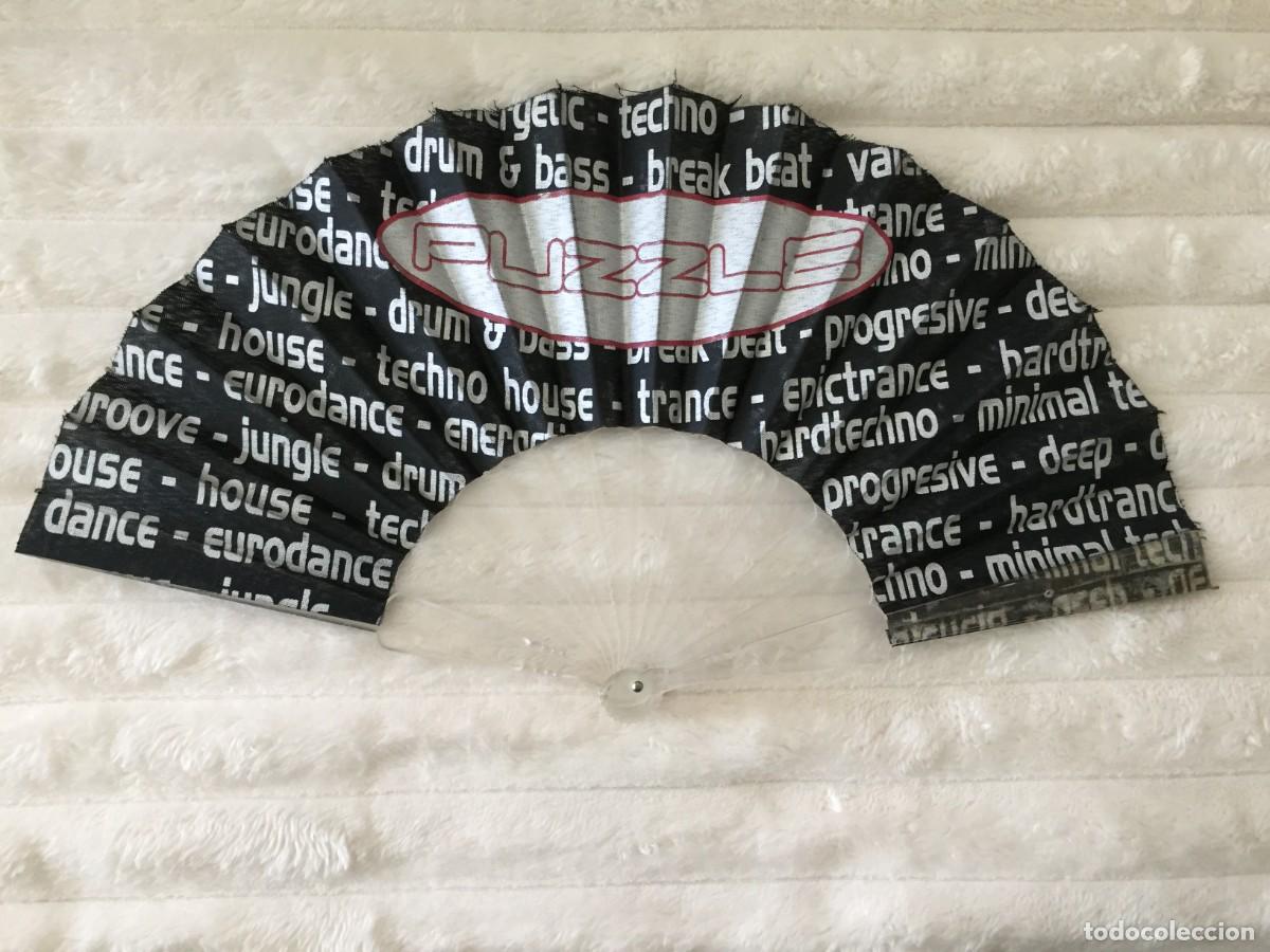 M&uacute;sica de colecci&oacute;n: ABANICO DE LA DISCOTECA PUZZLE (SUECA- VALENCIA), RUTA DEL BAKALAO - DESTROY