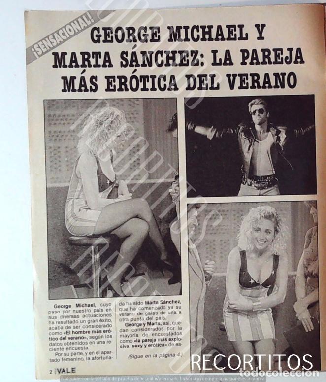 M&uacute;sica de colecci&oacute;n: MARTA SANCHEZ GEORGE MICHAEL