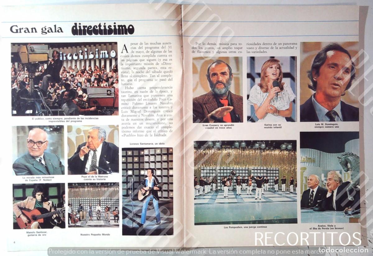 M&uacute;sica de colecci&oacute;n: KARINA SEAN CONNERY JAMES BOND 007 LUIS MIGUEL DOMINGUIN MANOLO SANLUCAR LORENZO SANTA MARIA