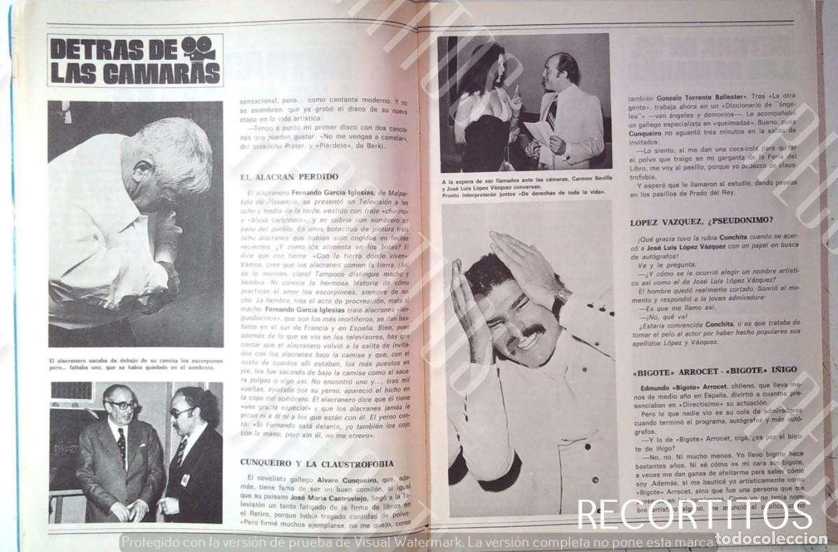 M&uacute;sica de colecci&oacute;n: CARMEN SEVILLA BIGOTE ARROCET JOSEL LUIS LOPEZ VAZQUEZ EN DIRECTISIMO