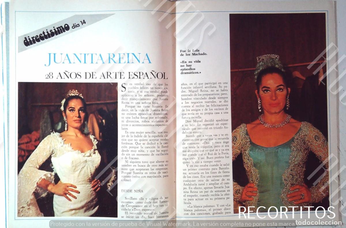 M&uacute;sica de colecci&oacute;n: JUANITA REINA Y CARACOLILLO DIRECTISIMO