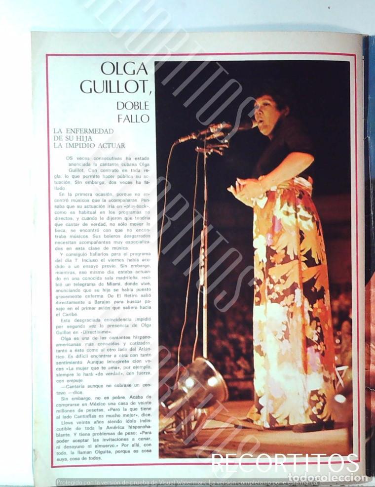 M&uacute;sica de colecci&oacute;n: OLGA GUILLOT 1975 DIRECTISIMO