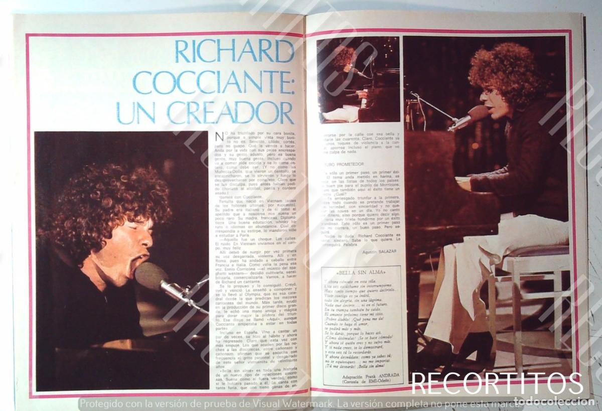 M&uacute;sica de colecci&oacute;n: RICHARD COCCINANTE RECORTE VINTAGE